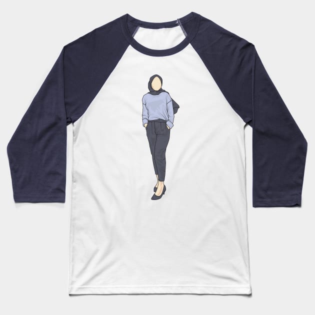 Hand Pocket Star Collection Baseball T-Shirt by crissbahari